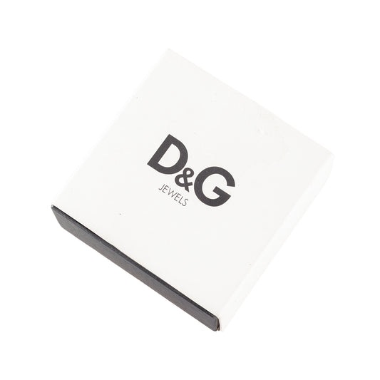 Dolce & Gabbana Silver Plated Double Hoops