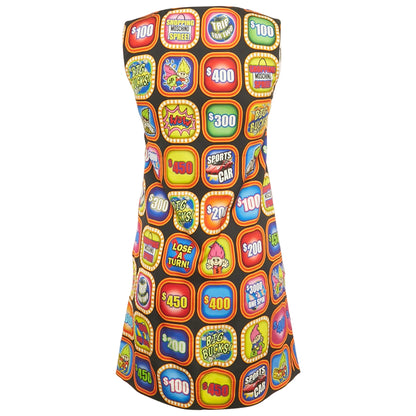 Moschino Couture AW 2019 "Good Luck Trolls" Printed Mini Dress