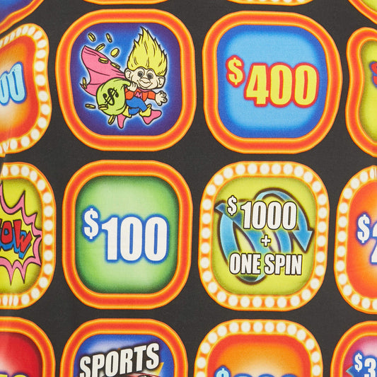 Moschino Couture AW 2019 "Good Luck Trolls" Printed Mini Dress