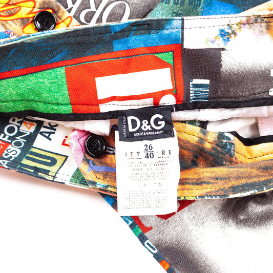 Dolce & Gabbana Rare Archival Advertisement/Magazine Jeans