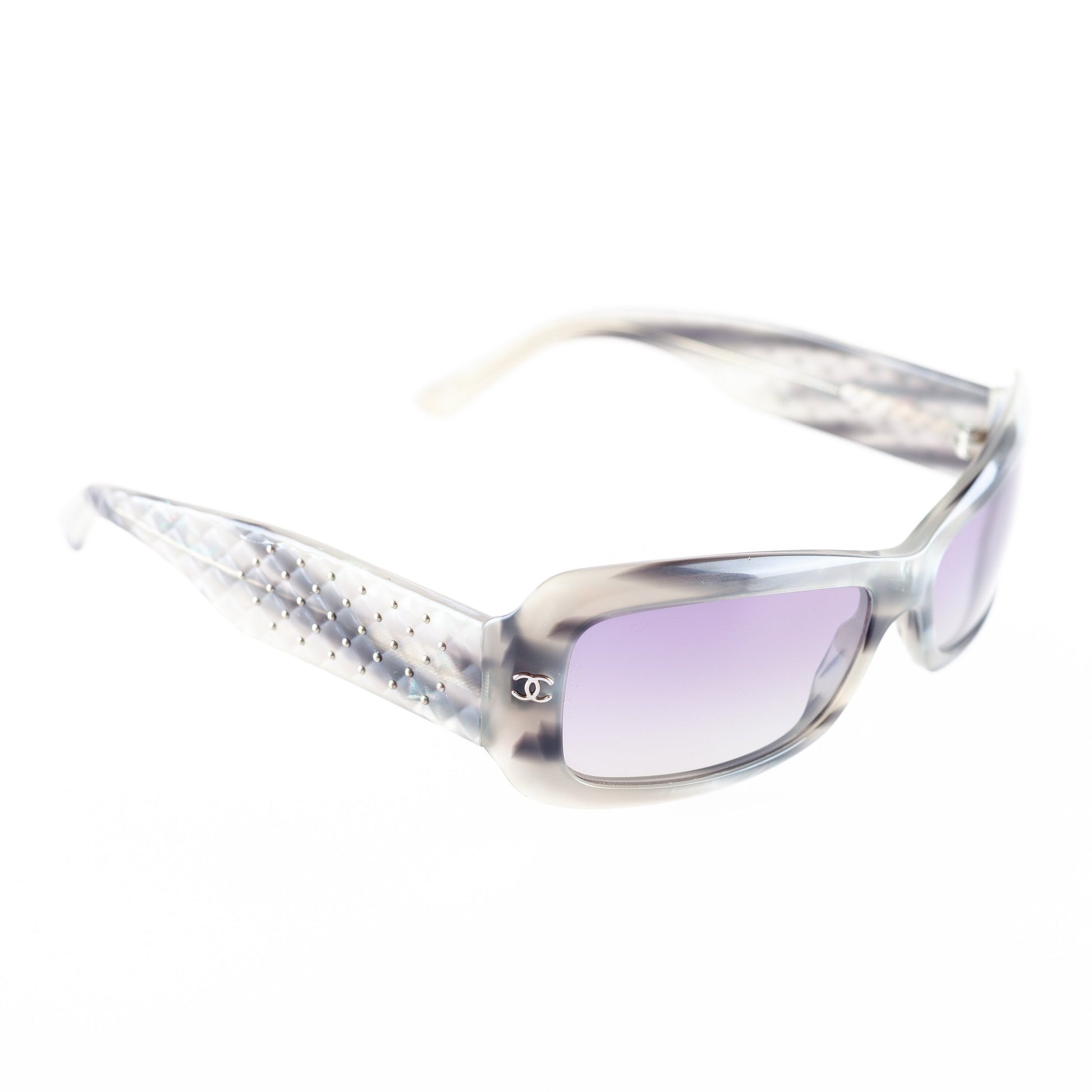 Chanel 5099 Marbled Grey Sunglasses.