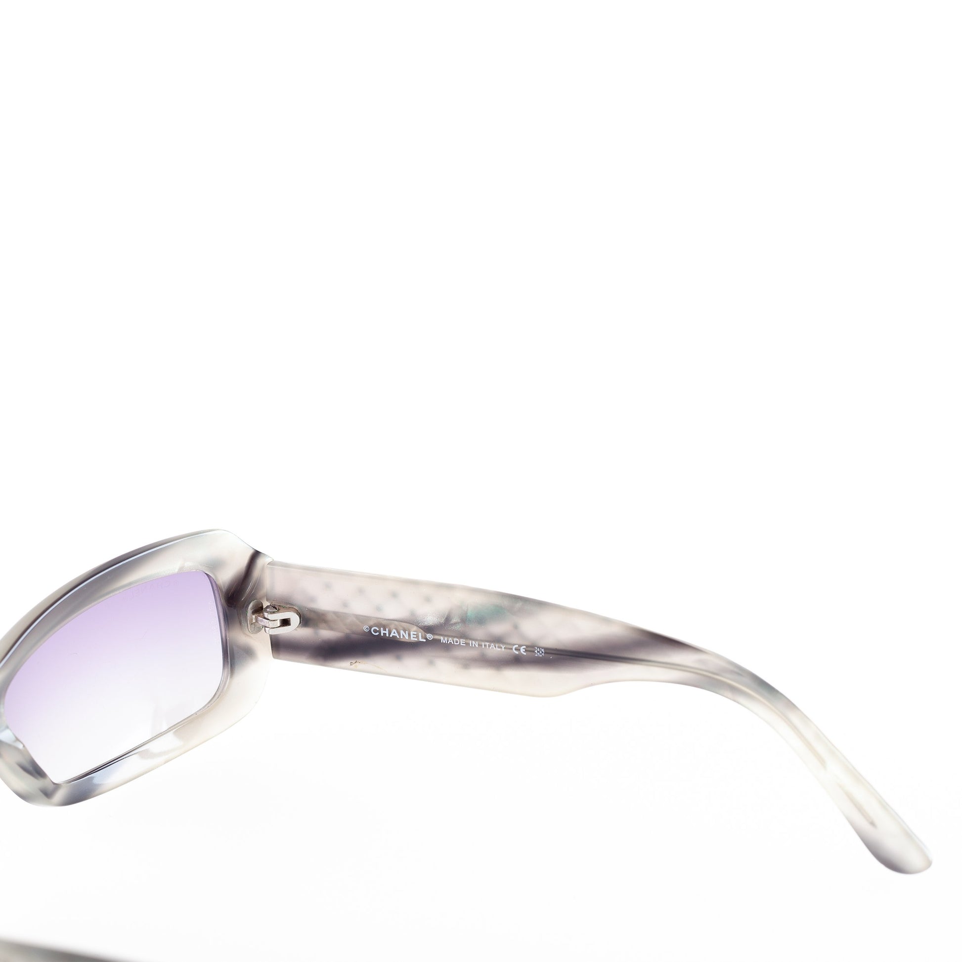 Chanel 5099 Marbled Grey Sunglasses.