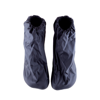 Maison Martin Margiela MM6 Black Nylon Gathered Boots