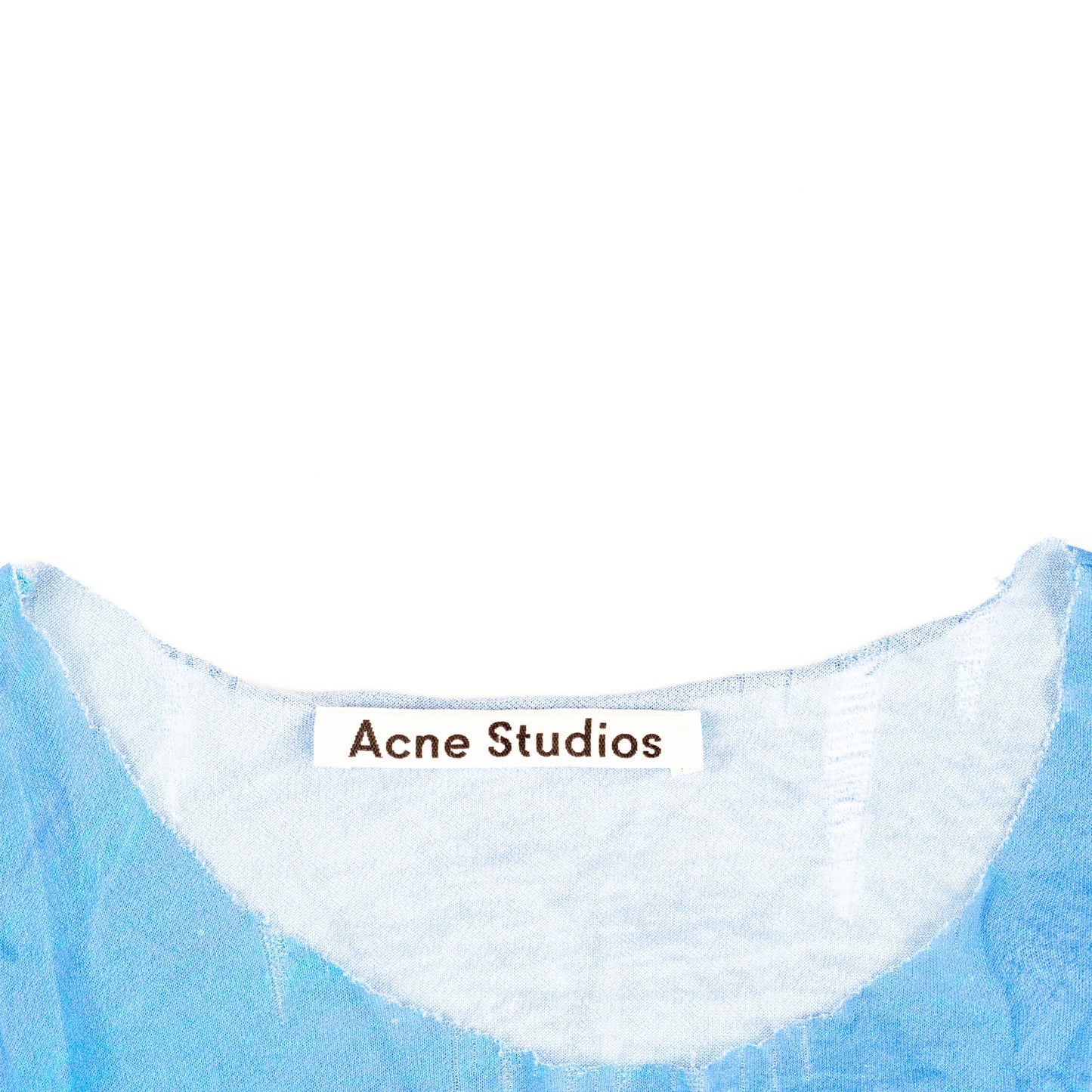 Acne Studios “Painting” Long Sleeve Mesh Top