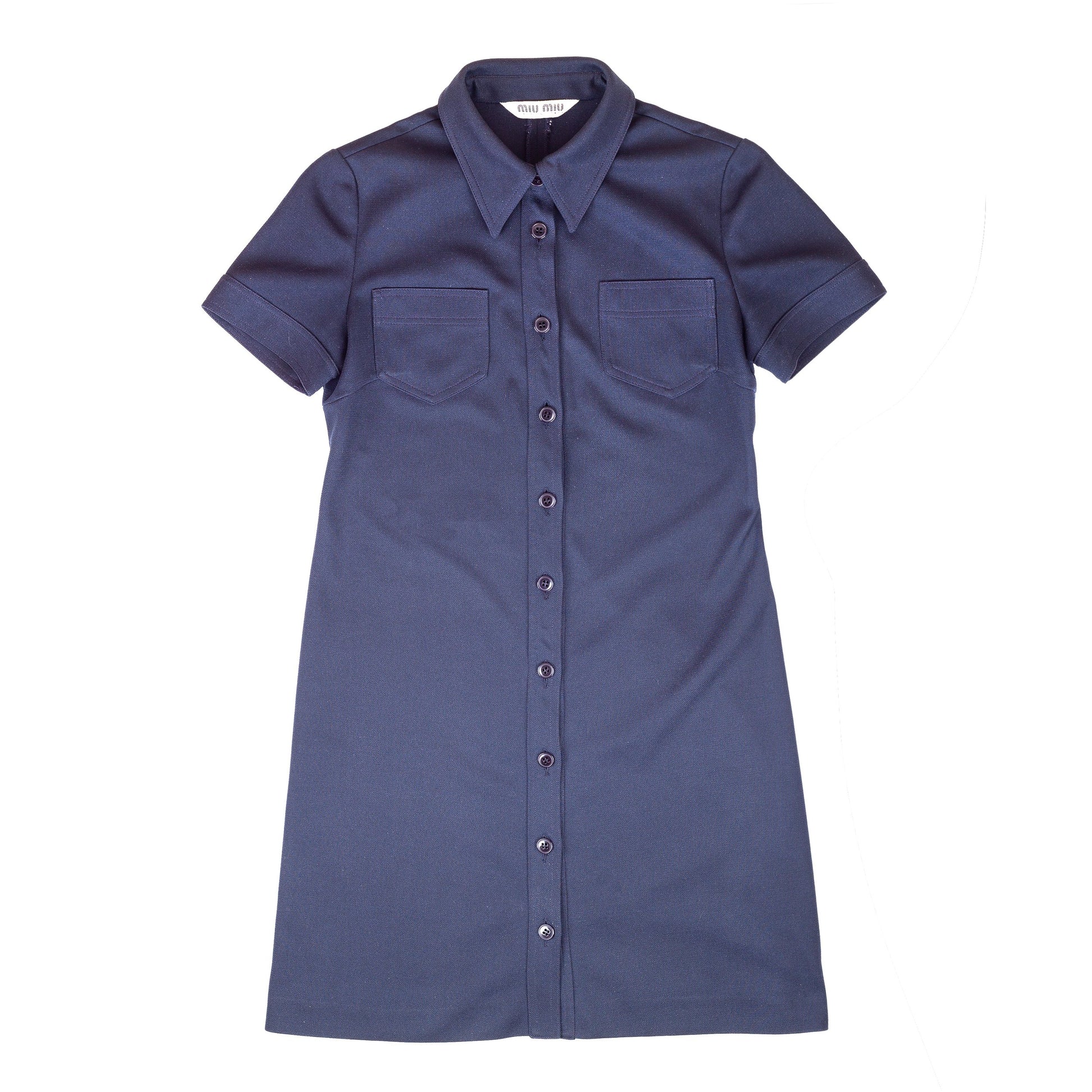 Miu Miu Cargo Navy Dress