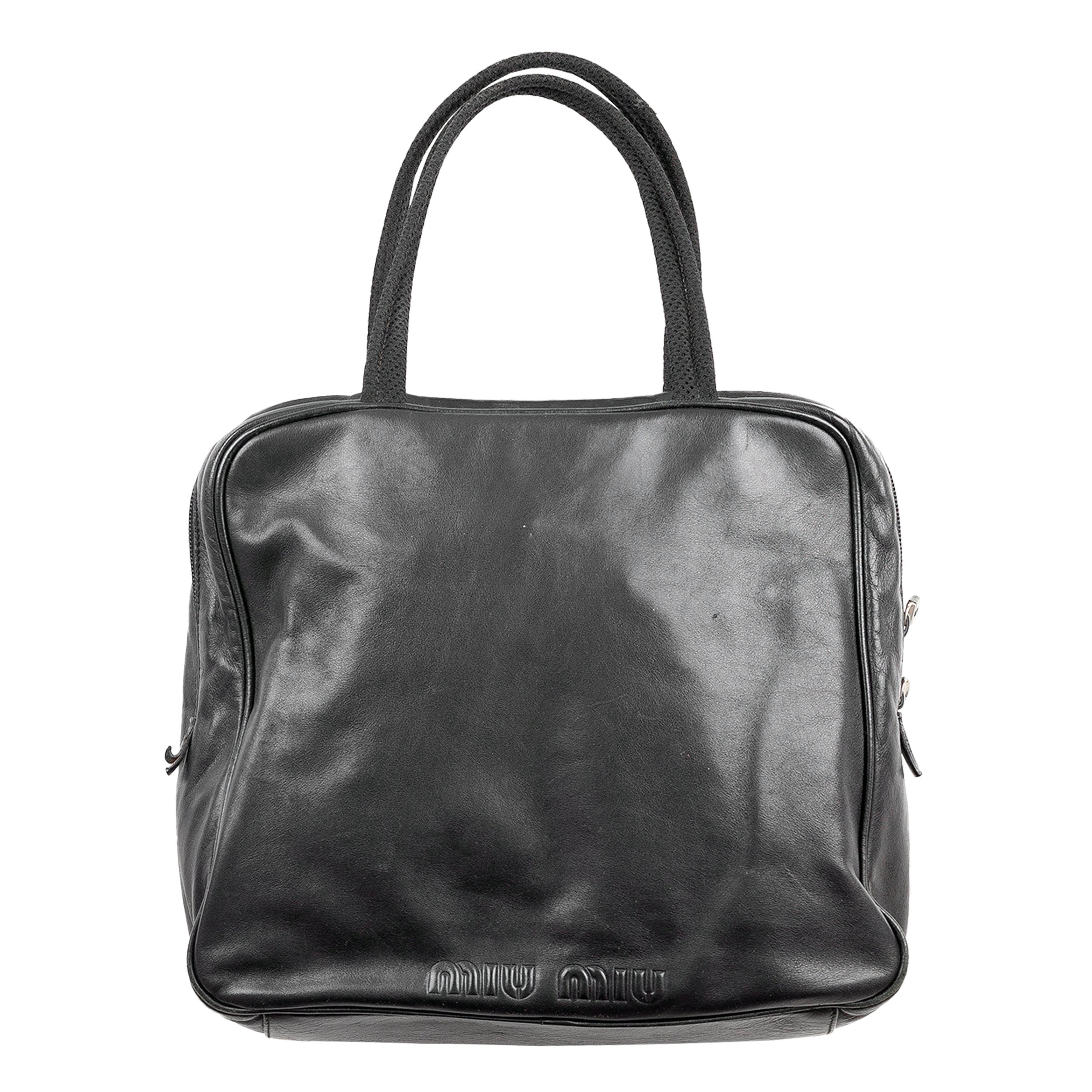 MIU MIU 1999 leather hand bag | eBay