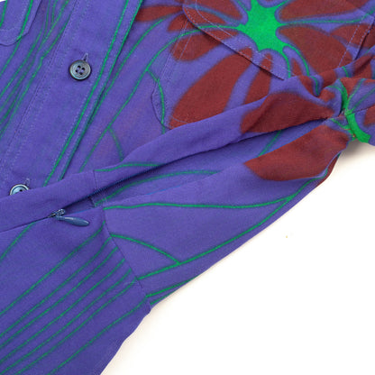 Miu Miu “Resort 2015” Purple Floral Shirt