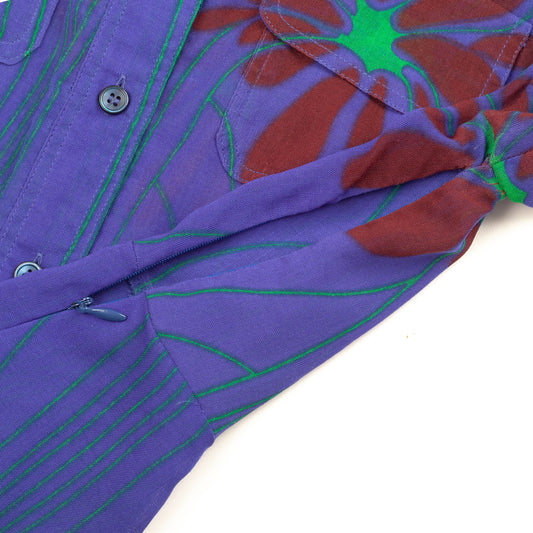 Miu Miu “Resort 2015” Purple Floral Shirt