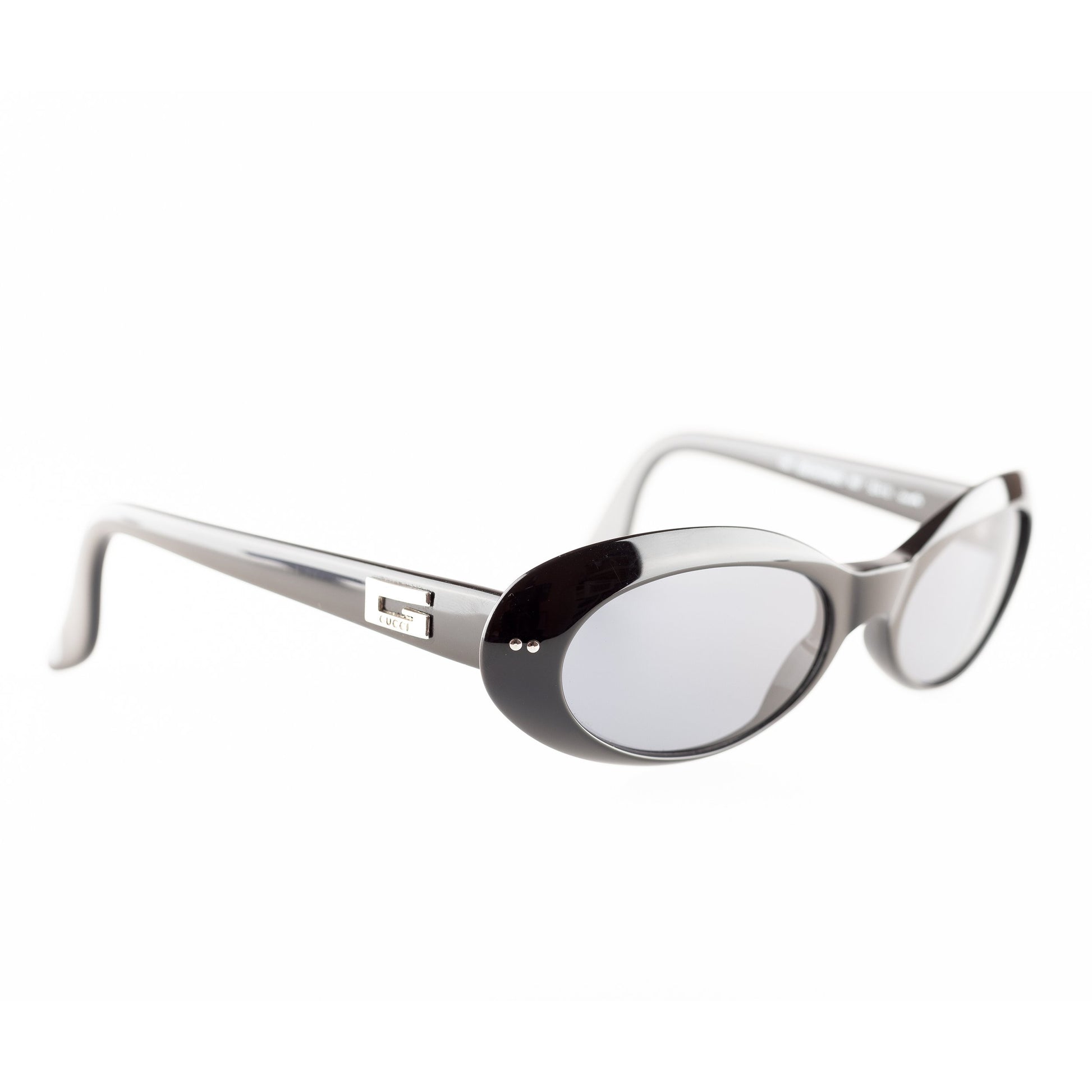 Gucci GG 2414/N/S Black Oval Sunglasses