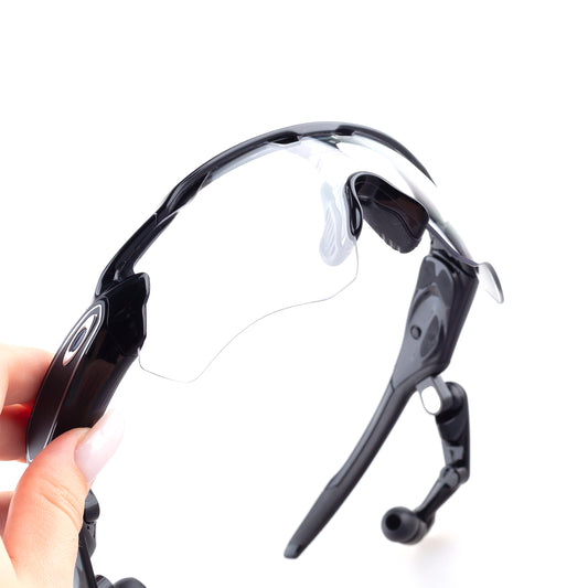 Oakley Radar Pace Intel OO9333-01 With Prizm Lens Sunglasses RARE – Bluetooth Connect