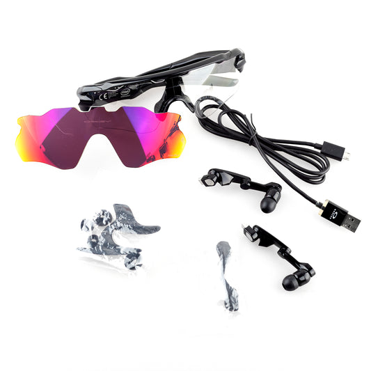 Oakley Radar Pace Intel OO9333-01 With Prizm Lens Sunglasses RARE – Bluetooth Connect