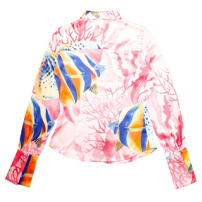 Dolce & Gabbana “Under The Sea” Pink Shirt