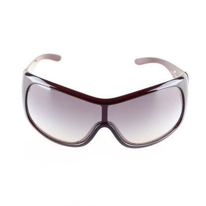 Prada SPR14L Triangle Logo Burgundy Sunglasses