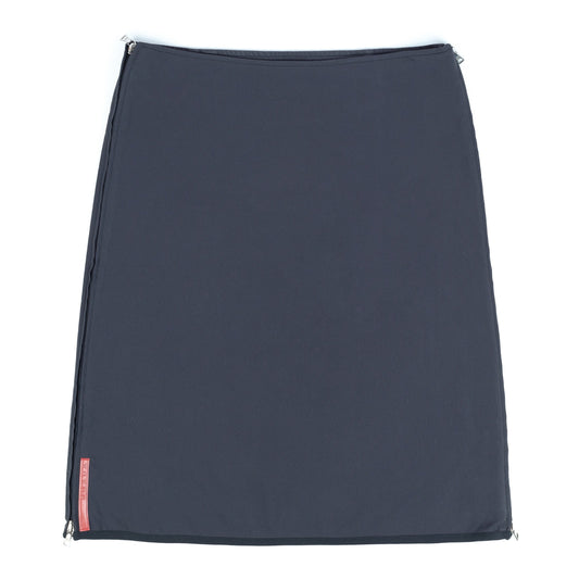 Prada Dark Grey Knee Length Skirt