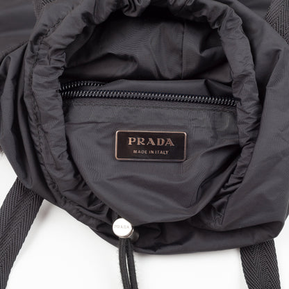 Prada Black Fur Hand Bag