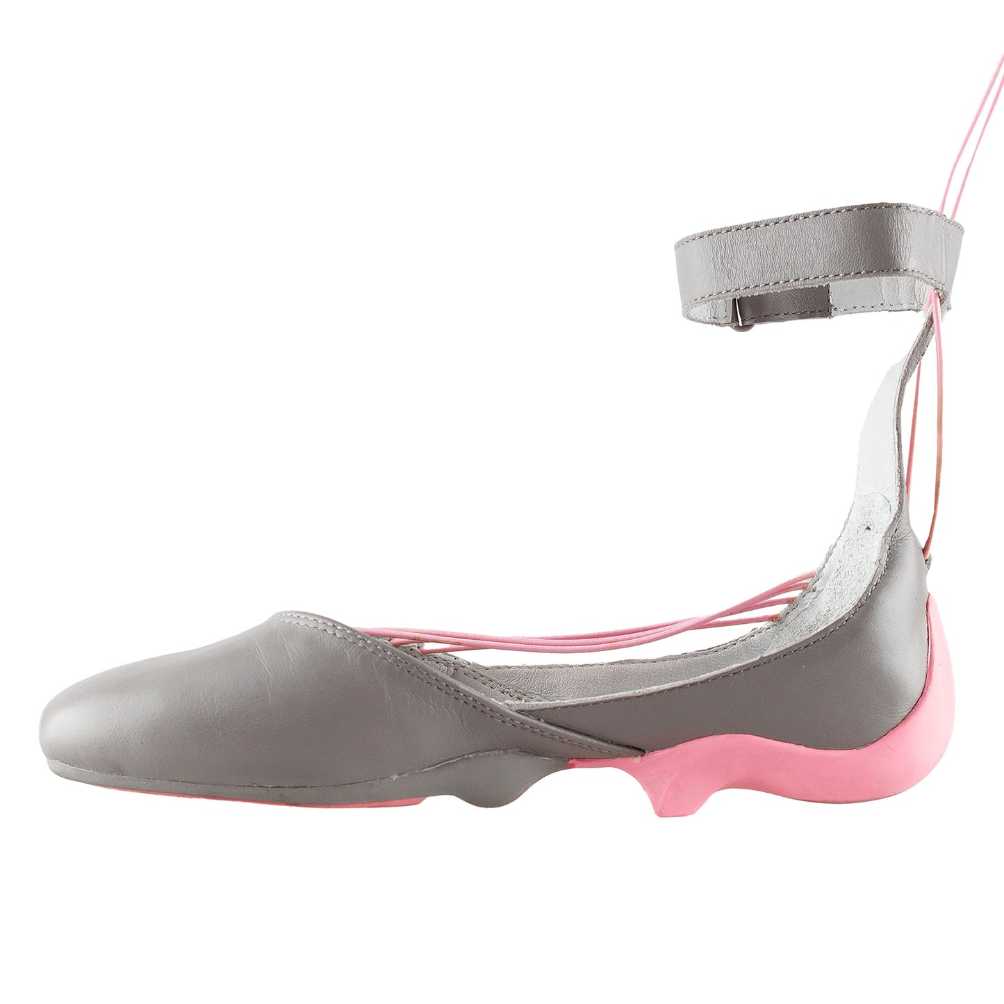 Puma Futuristic Rennkatze Grey/Pink Ballet Flats (40 EU)