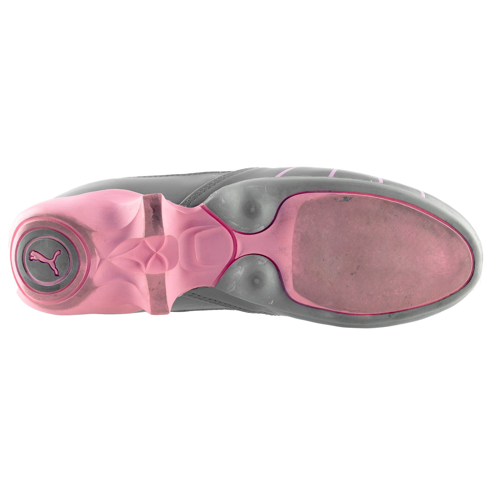 Puma Futuristic Rennkatze Grey/Pink Ballet Flats (40 EU)