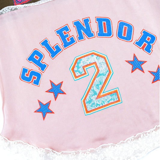 Dolce & Gabbana Vintage Splendor V Neck Lace Top (S)