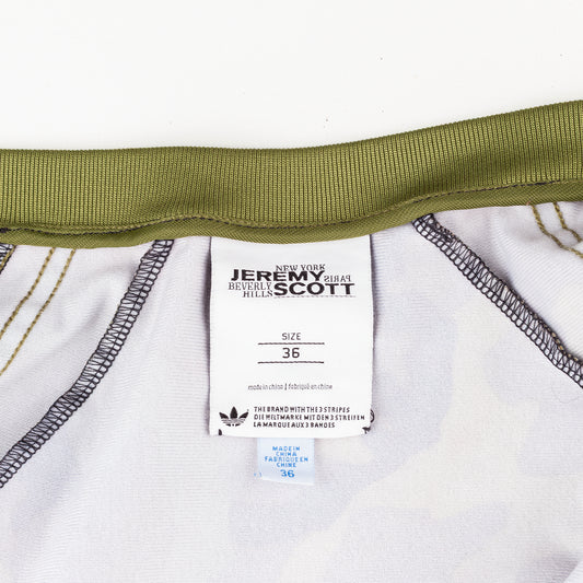 Adidas Originals x Jeremy Scott Peplum Camouflage Jacket (S)