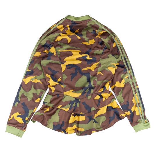 Adidas Originals x Jeremy Scott Peplum Camouflage Jacket (S)