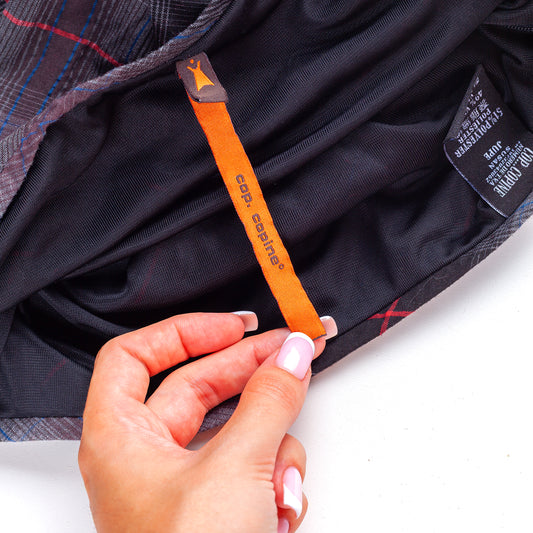 Cop Copine "Susan Jupe" Bubble Vintage Tartan Mini Skirt (M)