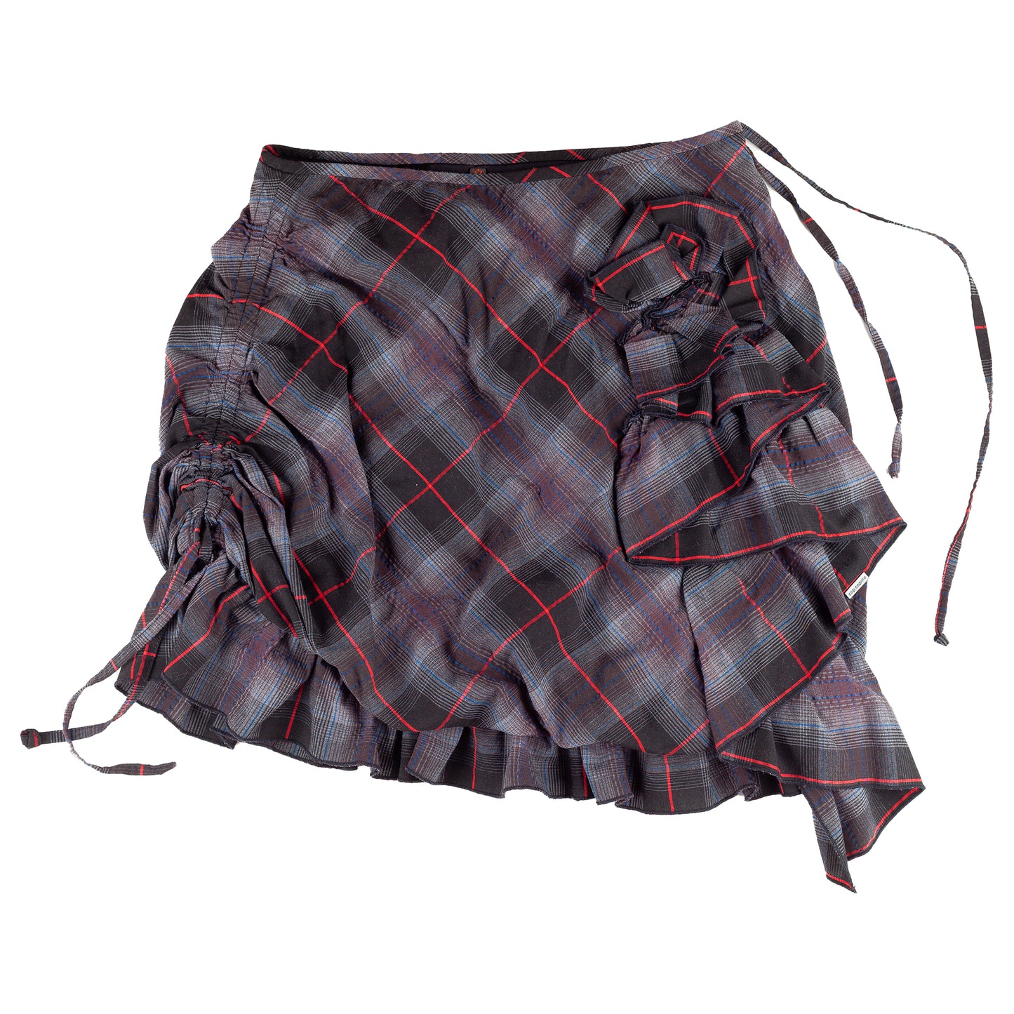 Cop Copine "Susan Jupe" Bubble Vintage Tartan Mini Skirt (M)