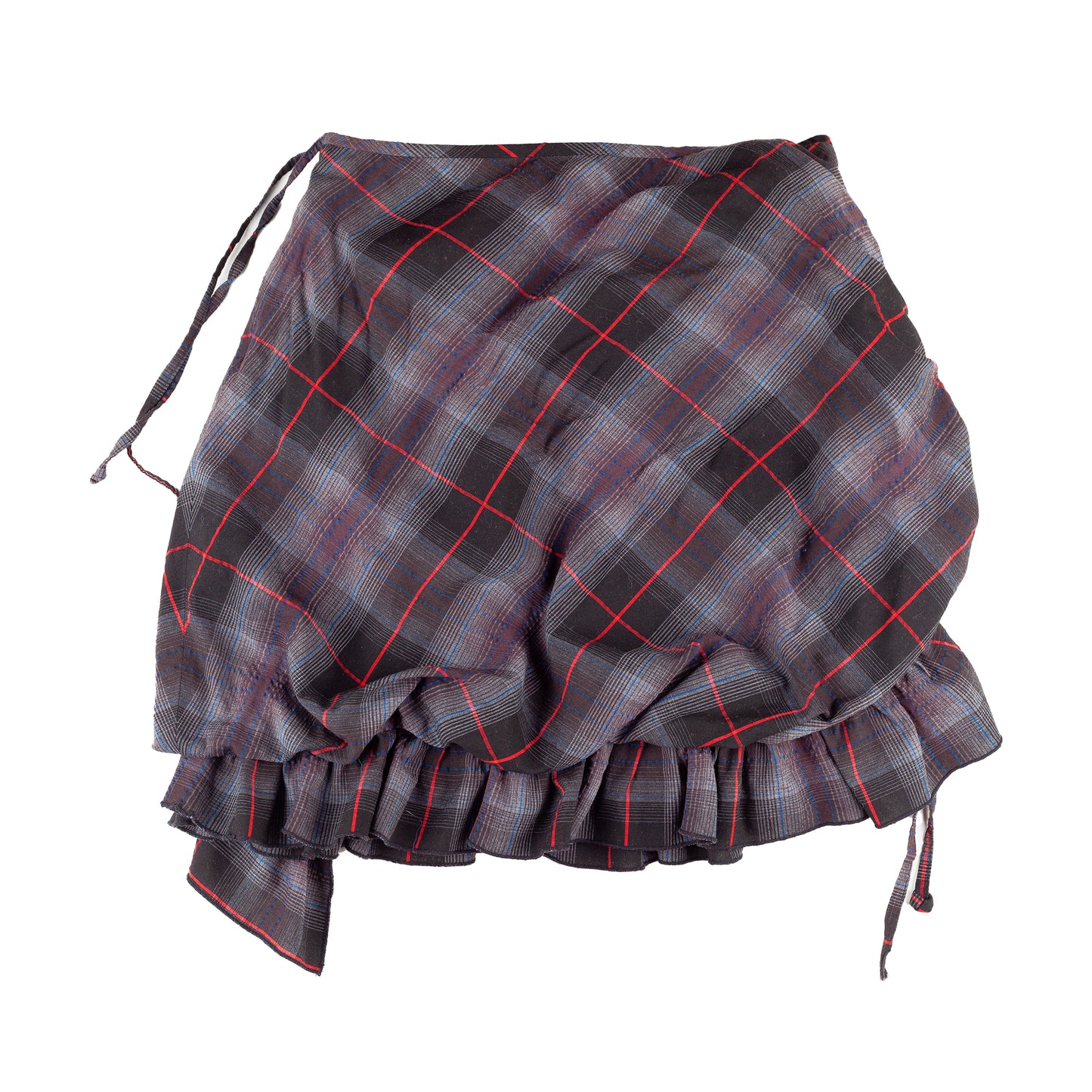 Cop Copine "Susan Jupe" Bubble Vintage Tartan Mini Skirt (M)