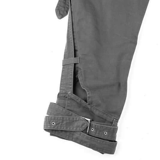 Versace Jeans Couture Black Capri Bondage Vintage Pants (XS)