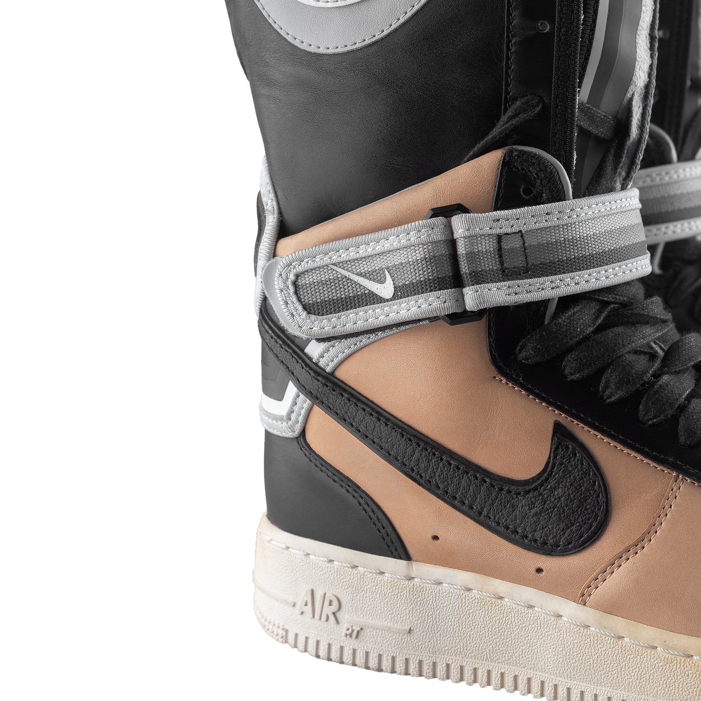 Nike Riccardo Tisci 2014 Air Force Beige Vintage High Boots (38 EU)