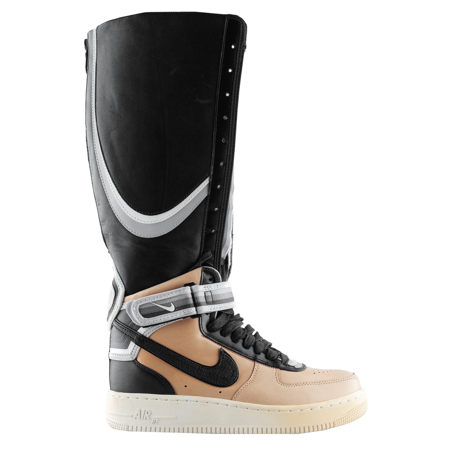 Nike Riccardo Tisci 2014 Air Force Beige Vintage High Boots (38 EU)