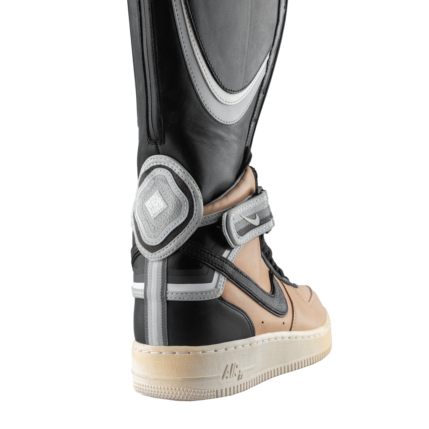 Nike Riccardo Tisci 2014 Air Force Beige Vintage High Boots (38 EU)