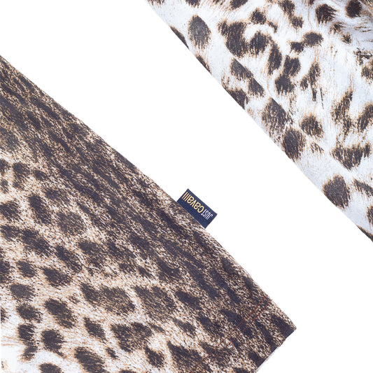 Just Cavalli Vintage Brown Cheetah Long Sleeve Top  