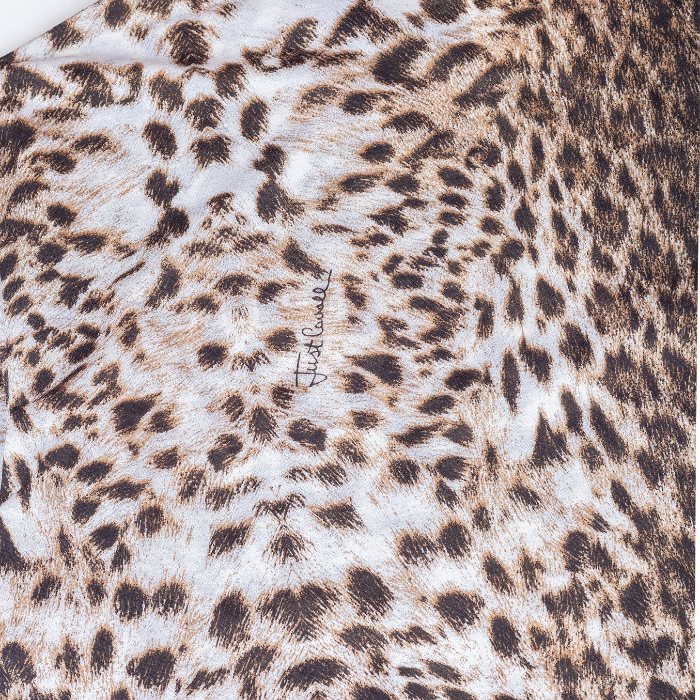 Just Cavalli Vintage Brown Cheetah Long Sleeve Top