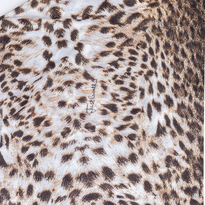 Just Cavalli Vintage Brown Cheetah Long Sleeve Top  