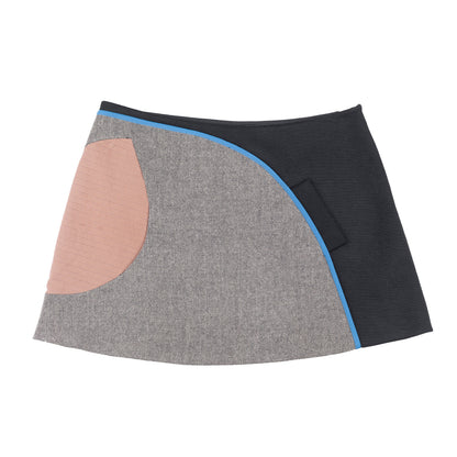 Marni Mini Block Wool Skirt  
