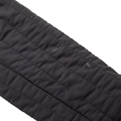 Prada Sport Vintage Black Quilted Fitted Jacket with Side Zipper  