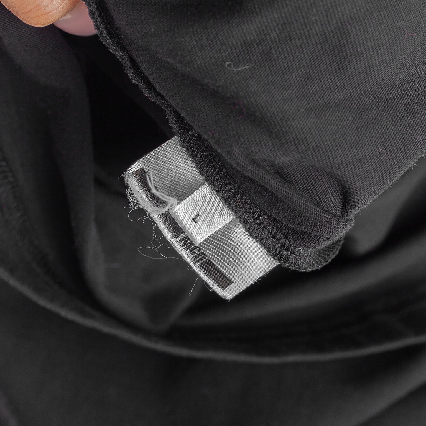 McQ McQueen Black Cotton T‑Shirt with Monster Eye Graphic