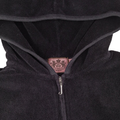 Juicy Couture Vintage Viva La Juicy Black Velour Jacket  