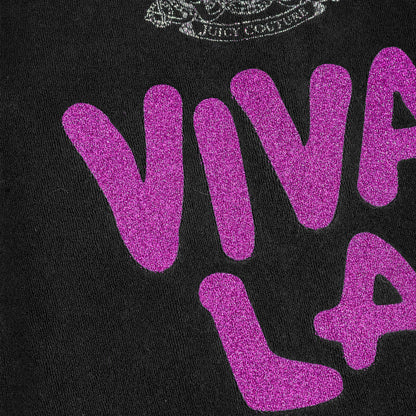 Juicy Couture Vintage Viva La Juicy Black Velour Jacket  