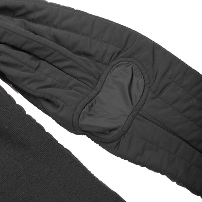 Prada Sport Vintage Black Quilted Fitted Jacket with Side Zipper  
