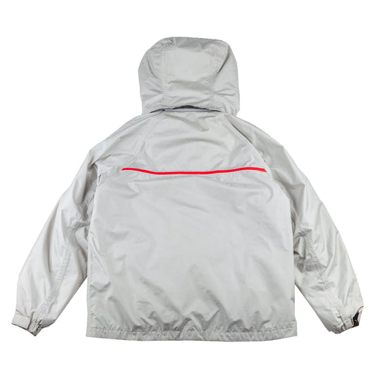 Prada Sport Vintage Active Gray Waterproof Insulated Jacket  