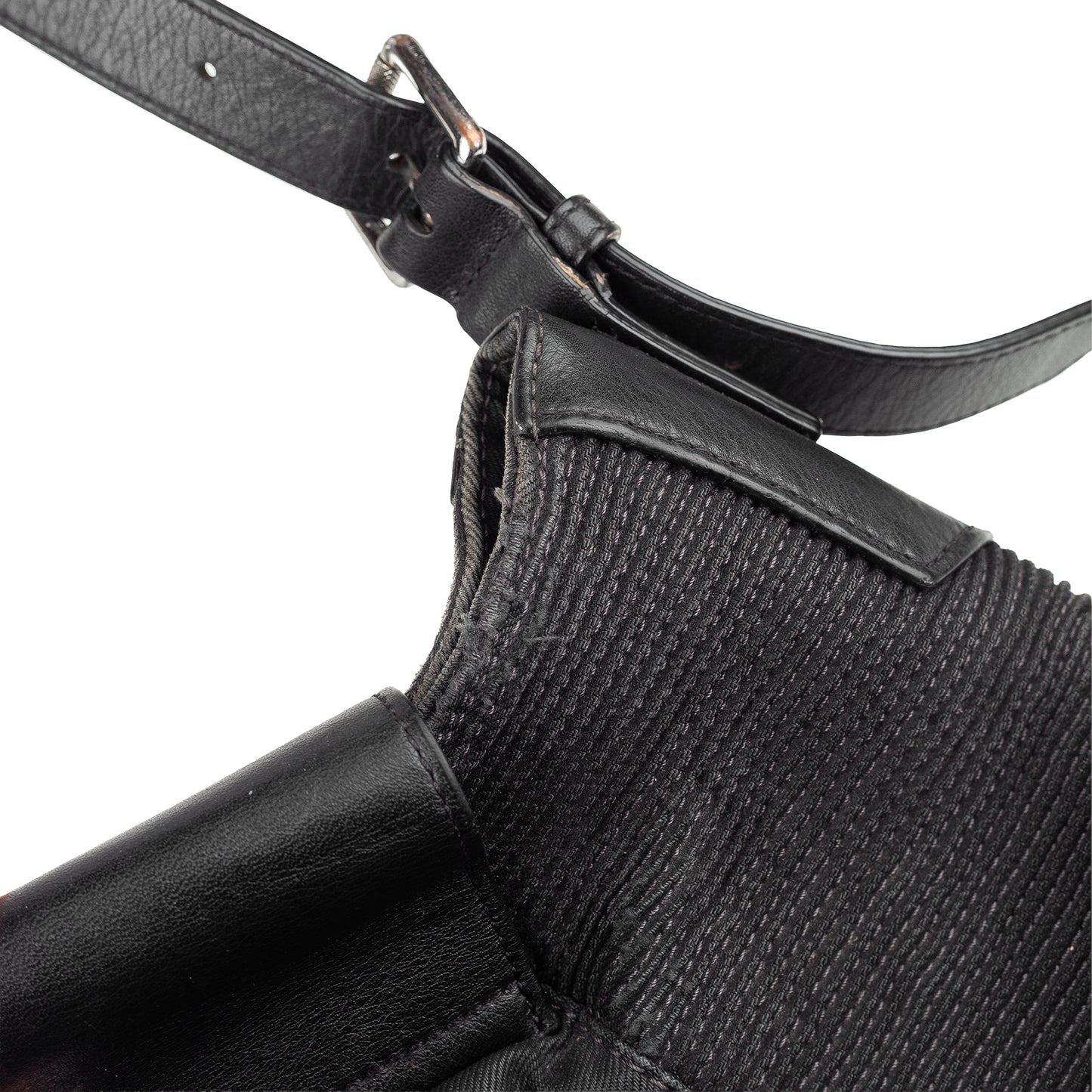 Diesel Vintage Black Biker Moto Bag