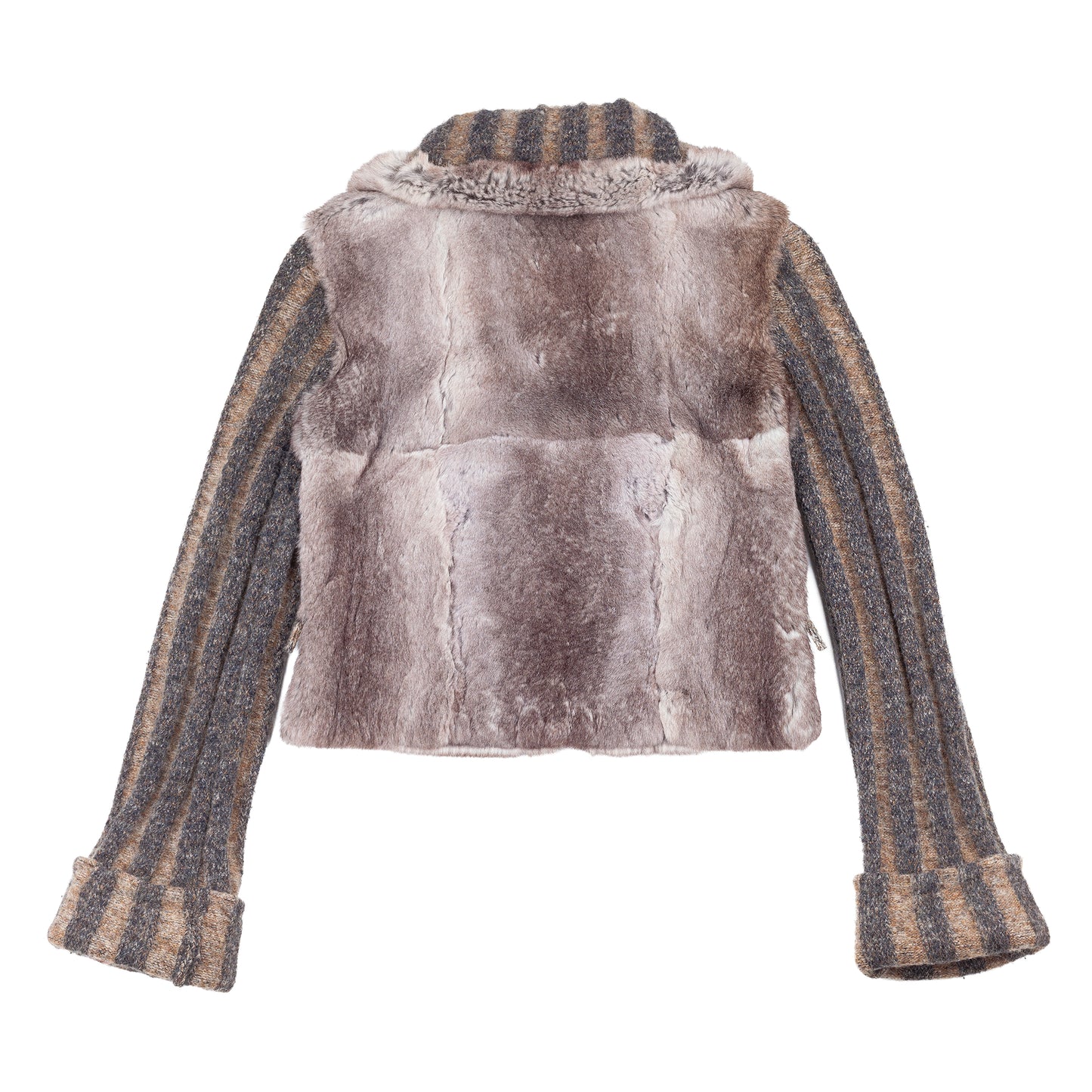 Roberto Cavalli CLASS Vintage Rabbit Fur Jacket