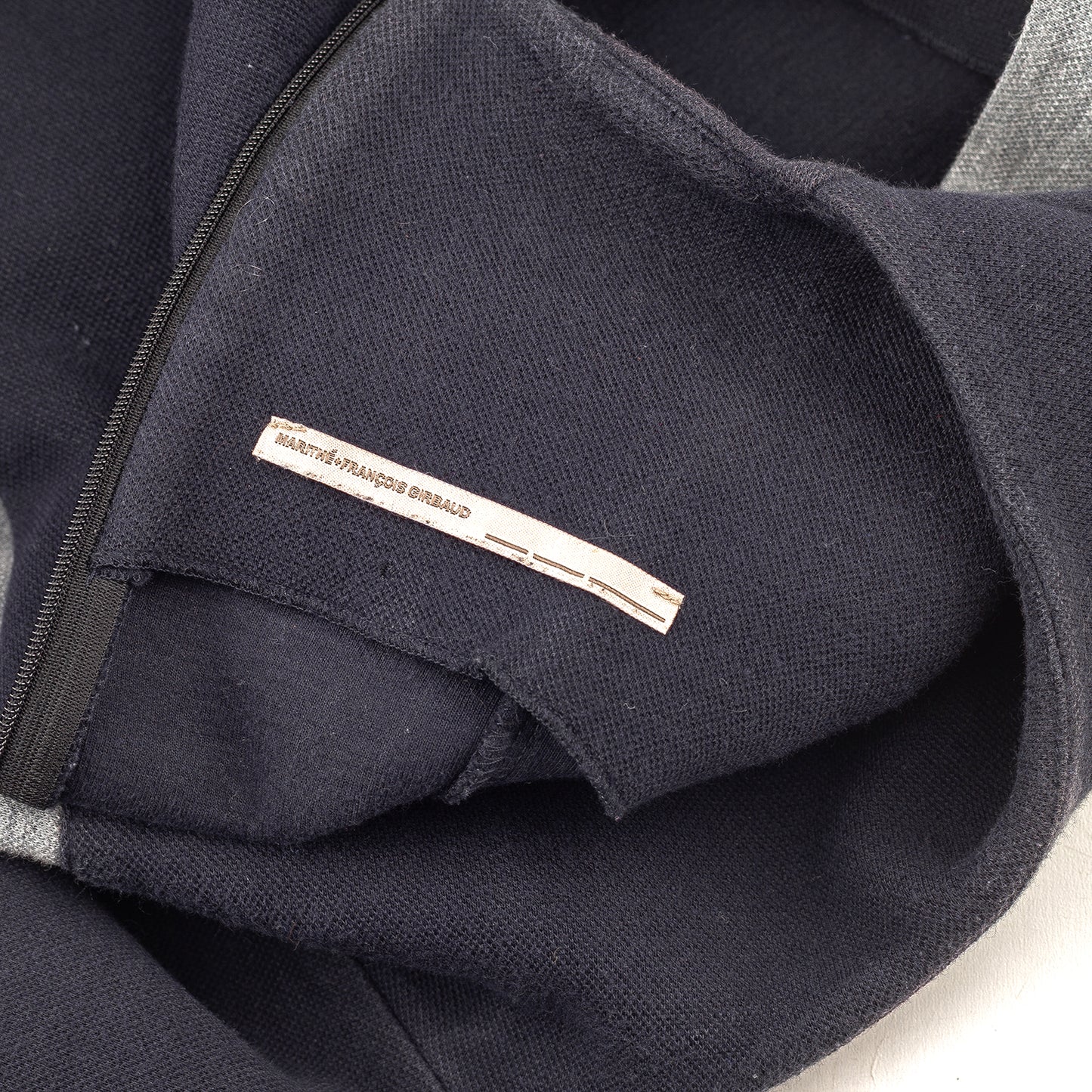 Marithé François Girbaud Vintage Navy Mini Dress