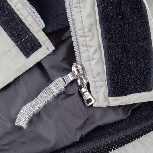 Prada Sport Vintage Active Gray Waterproof Insulated Jacket  