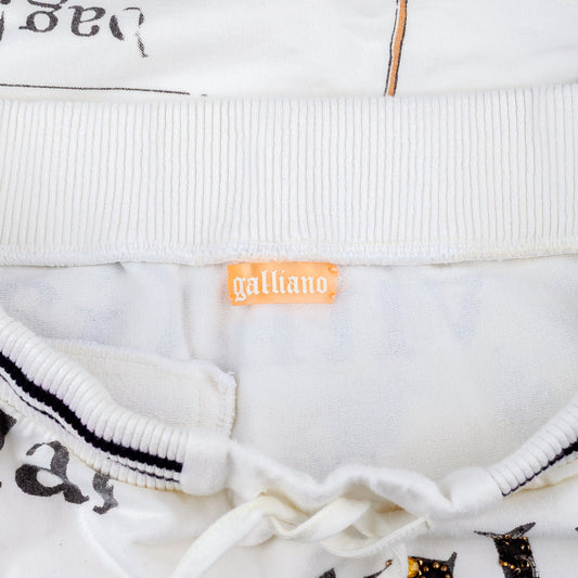 Galliano Newspaper ‘Your Pretty Face Is Going to Sell’ Top & Skirt Set  