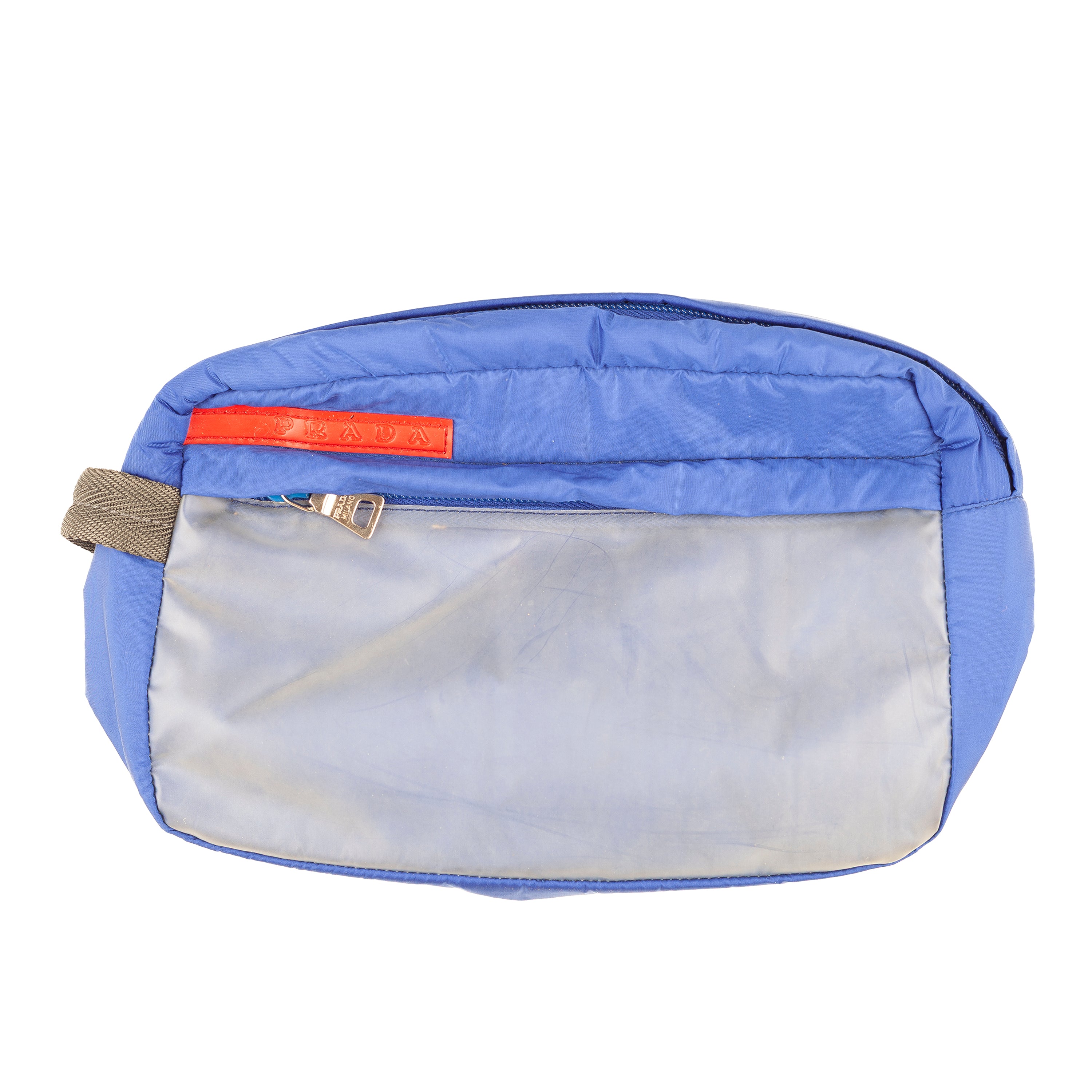 Prada Sport Vintage Blue Toiletry Bag
