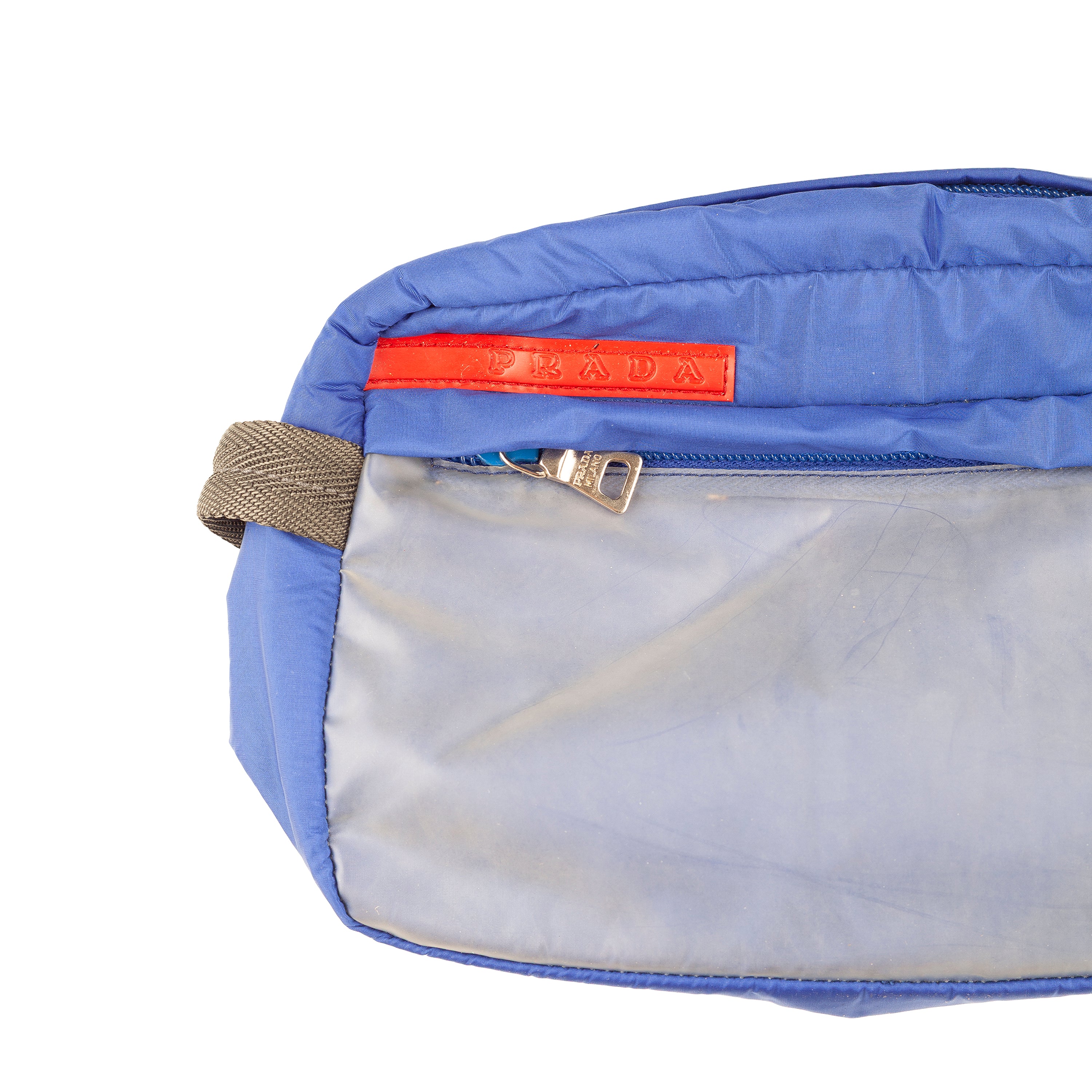 Prada Sport Vintage Blue Toiletry Bag