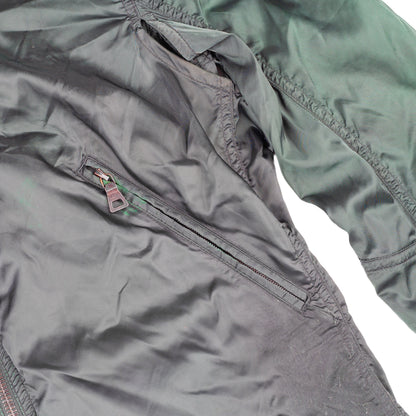 Prada Sport Vintage Green Windbreaker Jacket with Lace-Up Sleeves  