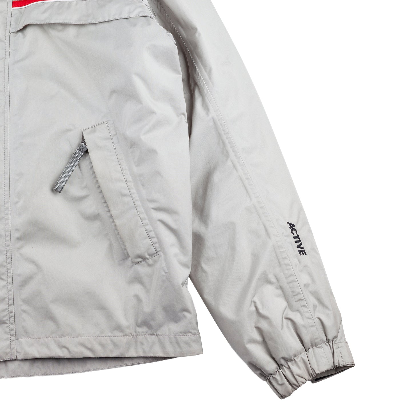 Prada Sport Vintage Active Gray Waterproof Insulated Jacket  